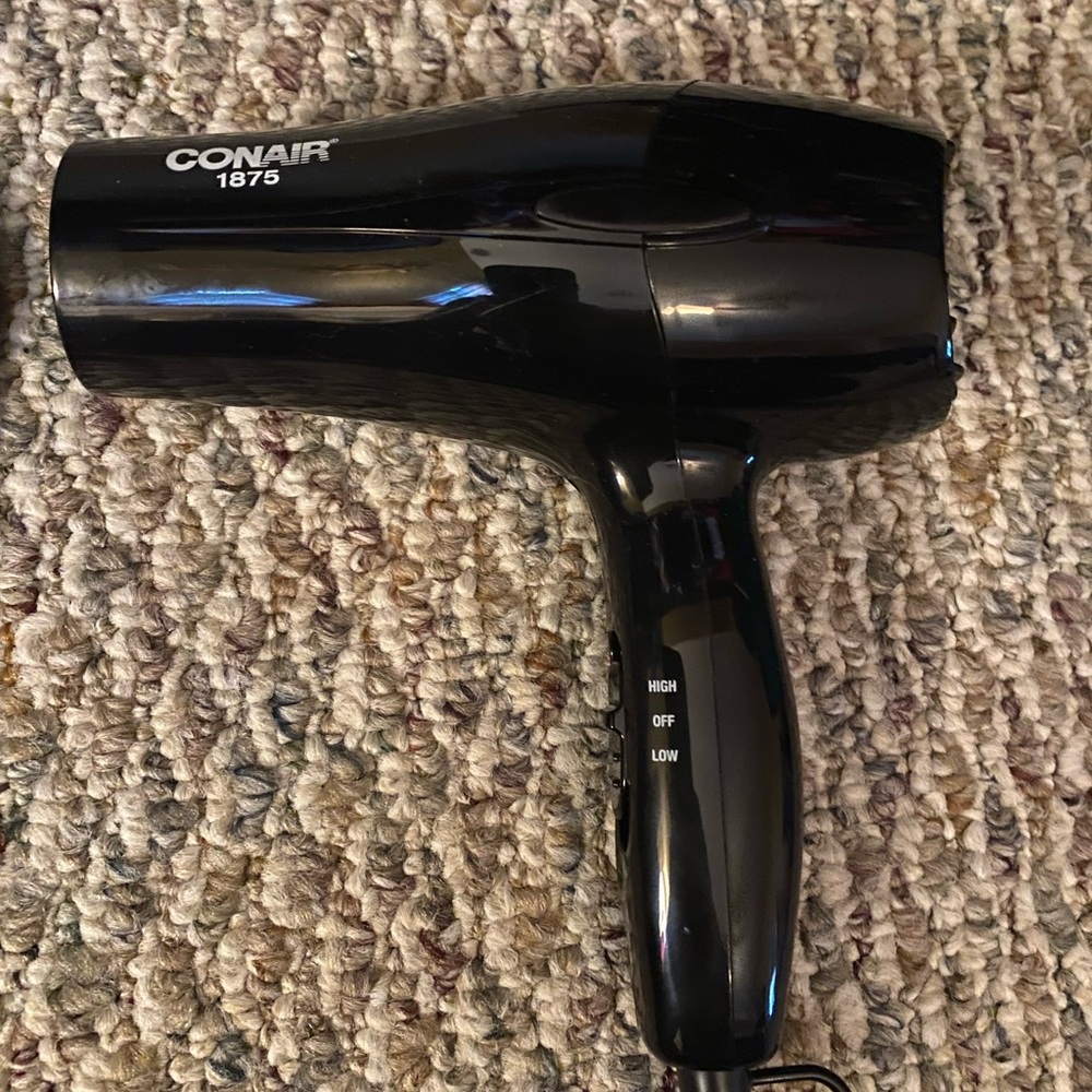 Conair 1875 Black Hair Dryer
